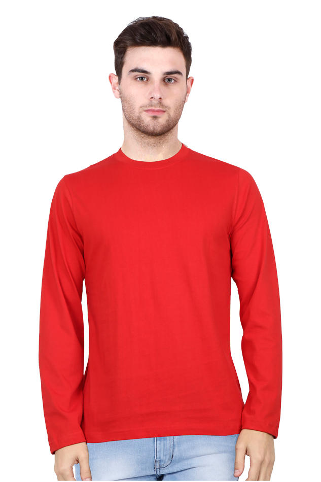 Men's Round Neck Full Sleeve_Plains