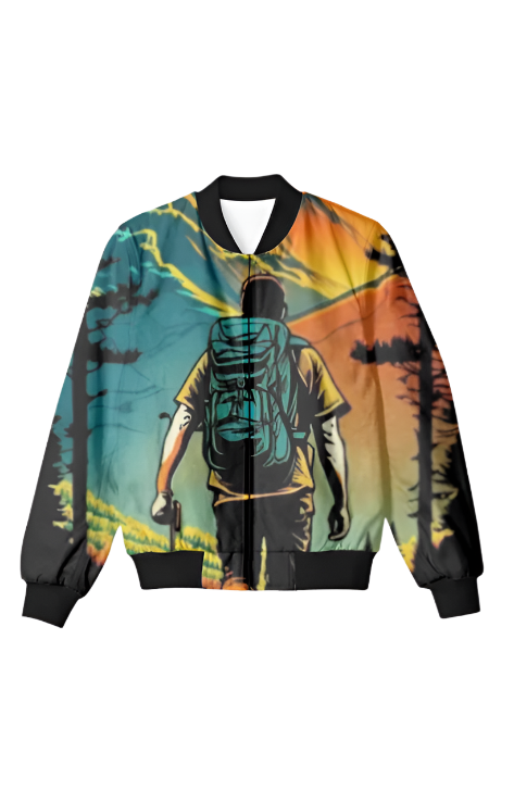 Men's Bomber Jacket_Twilight Trek