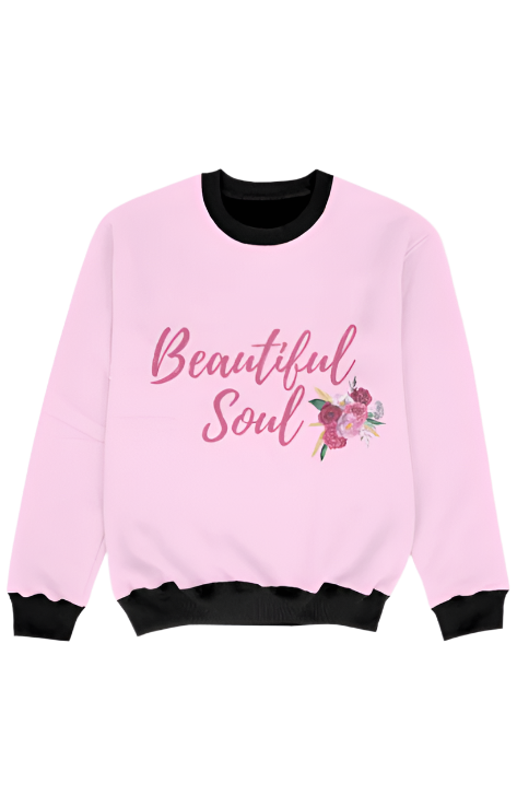 Girl AOP Sweatshirt_Beautiful Soul