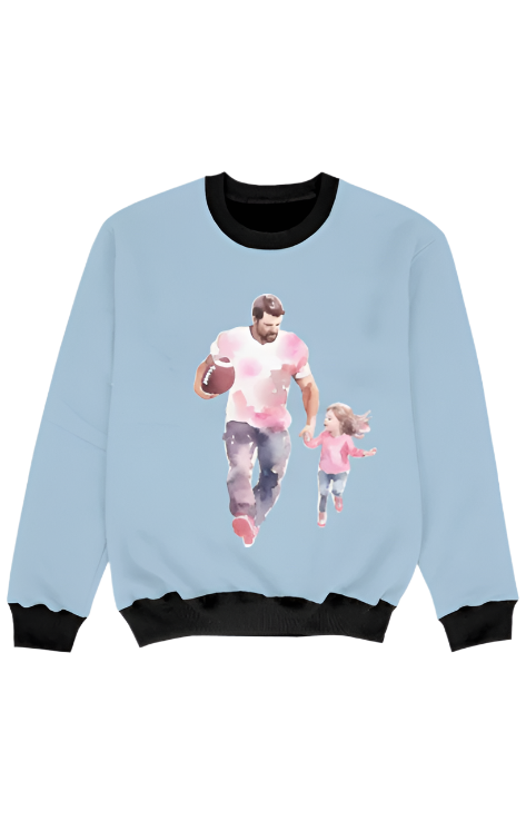 Girl AOP Sweatshirt_Daughter Love