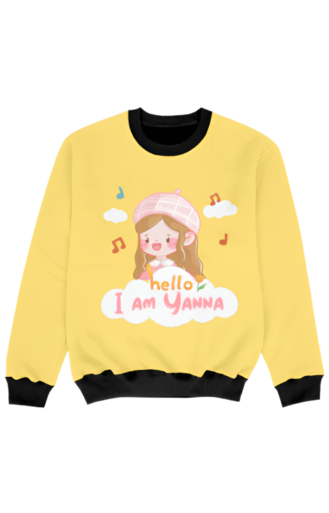 Girl AOP Sweatshirt_For Yanna