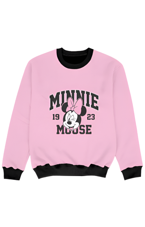 Girl AOP Sweatshirt_Minnie Mouse