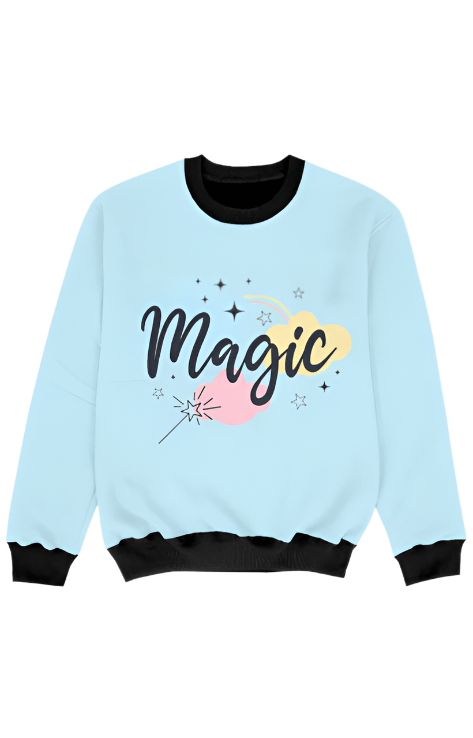 Girl AOP Sweatshirt_Magic