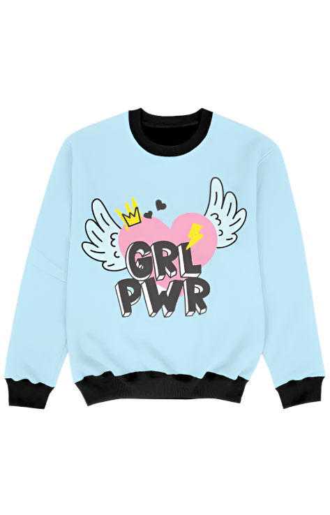 Girl AOP Sweatshirt_Girl Power