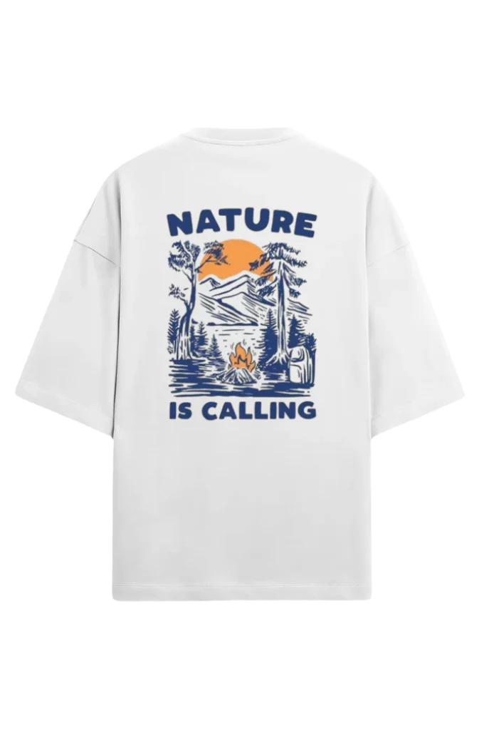 Unisex Oversize Terry T-Shirt_Nature Love