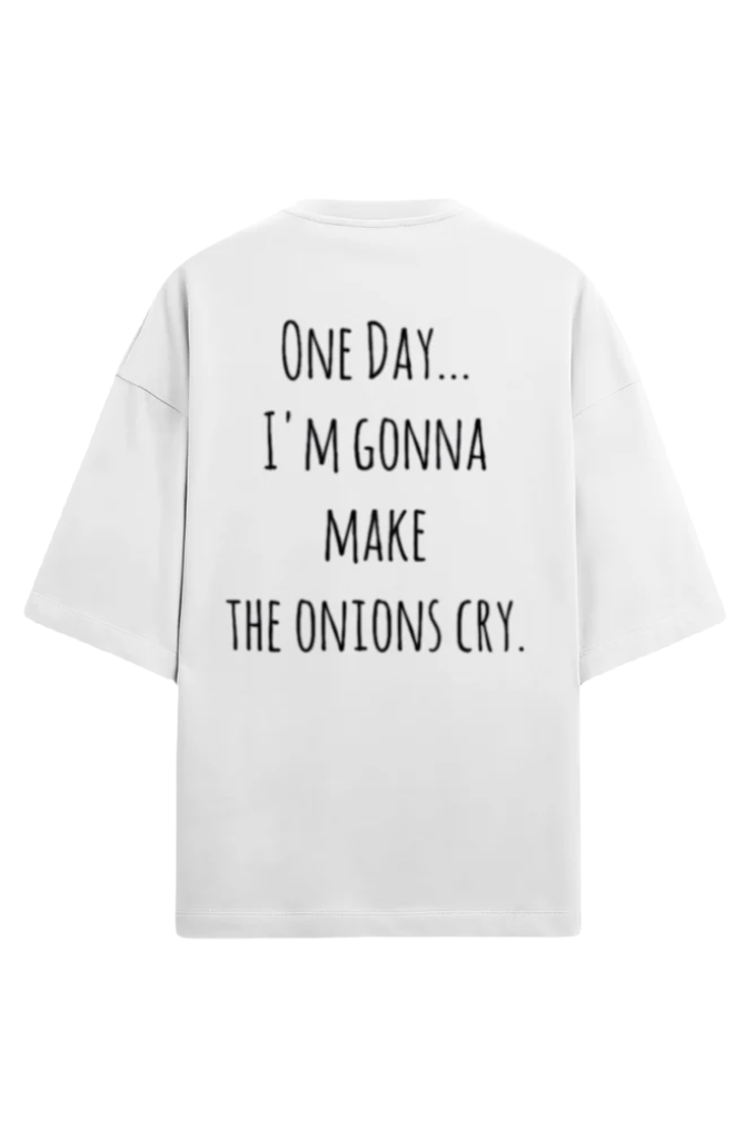 Unisex Oversized Terry T-Shirt_Onions