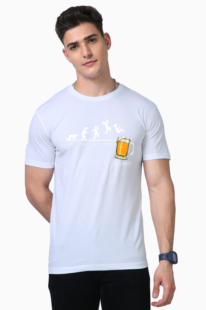 Men's Supima T-Shirts_Week Plan_Humor Collection