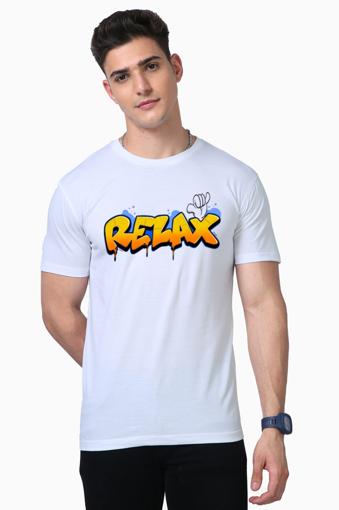 Men's Supima T-Shirts_Relax_Quotes Collection