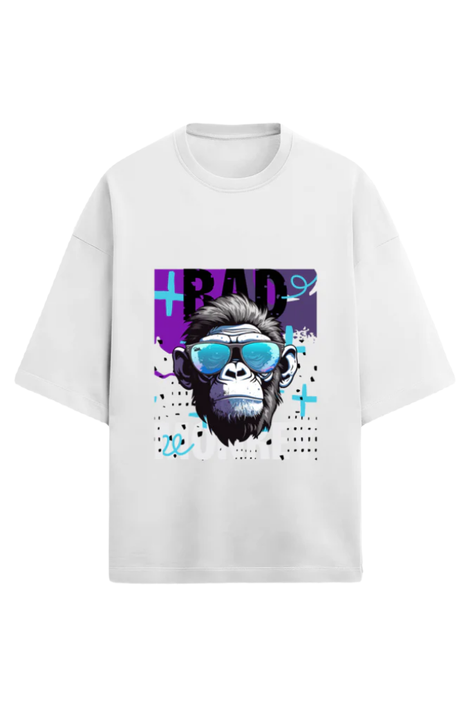 Unisex Oversize Terry T-Shirt_Bad Chimp