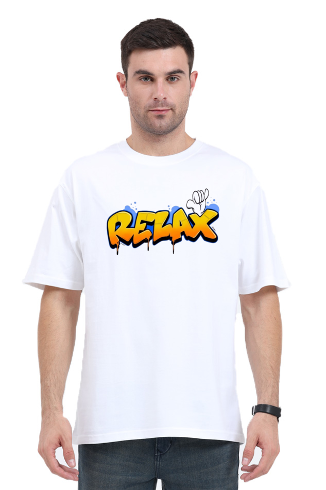 Men's Oversize Half Sleeve T-Shirt_Relax