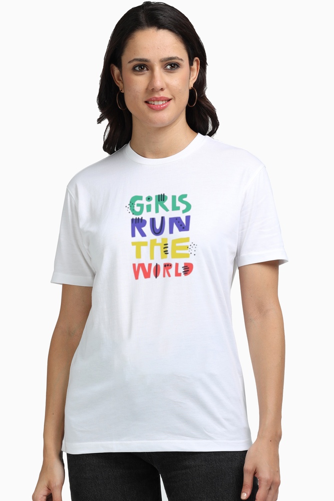 Women Supima T-Shirts_Girl Power_Quotes Collection