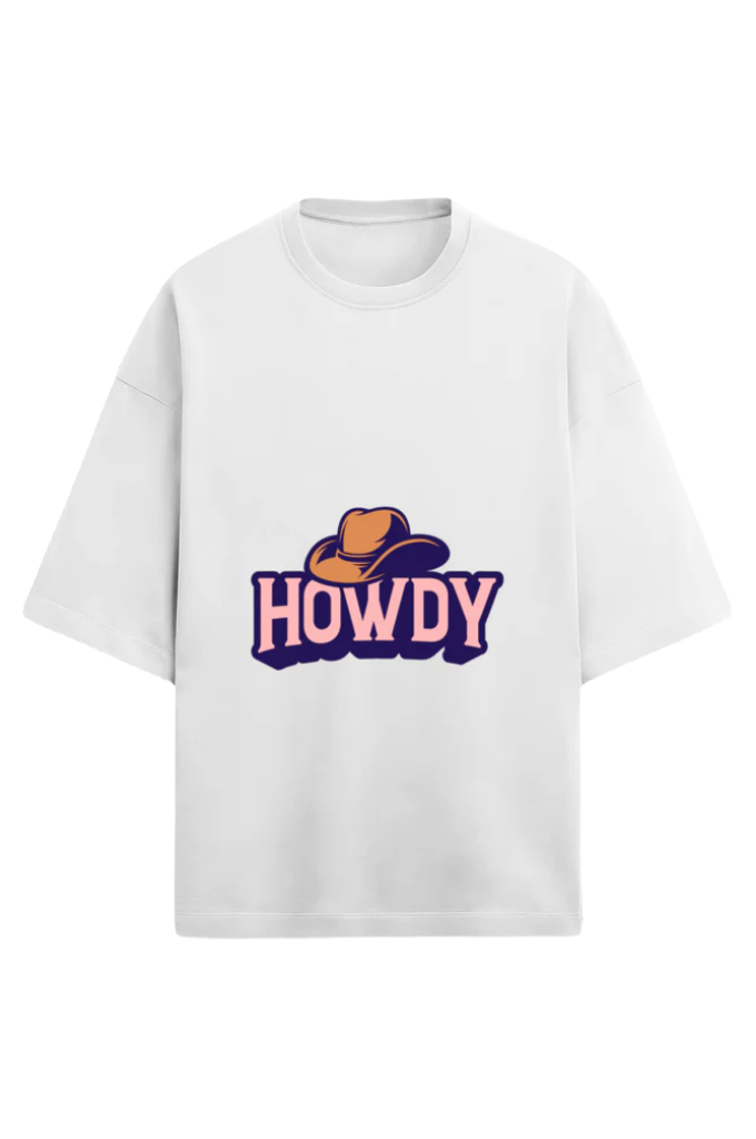 Unisex Oversize Terry T-Shirt_Howdy