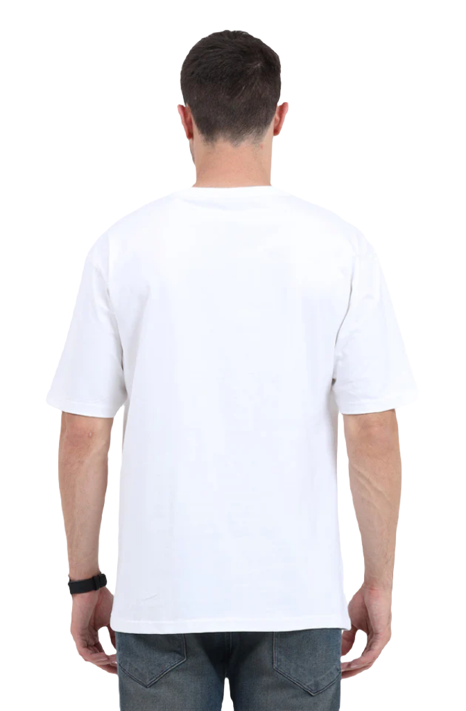 Men's Oversize Half Sleeve T-Shirt_Bike Love