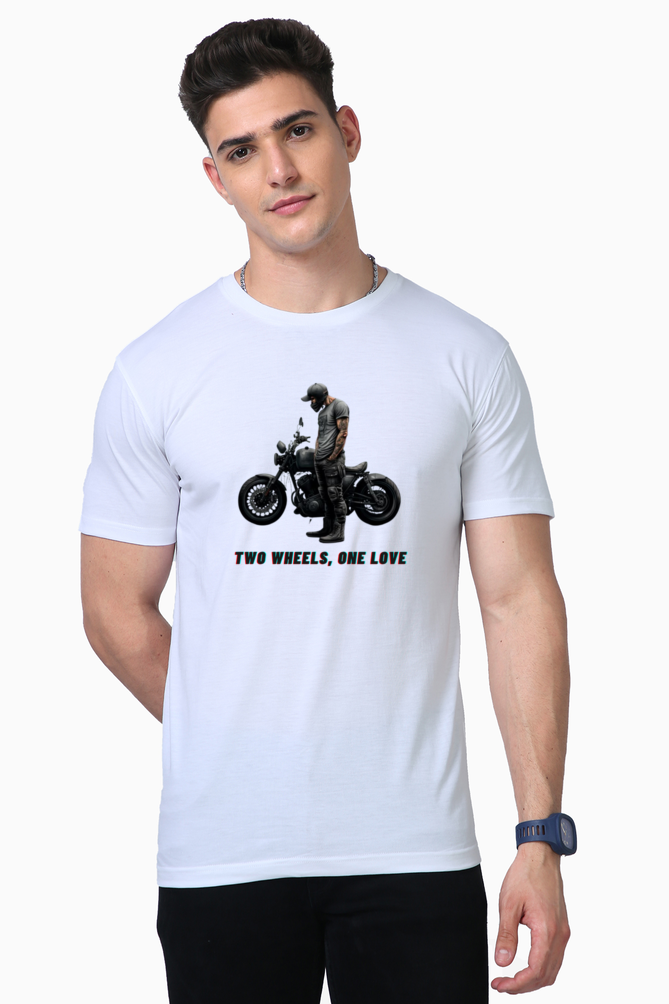 Men Supima T-Shirts_Bike Love_Biking Collection