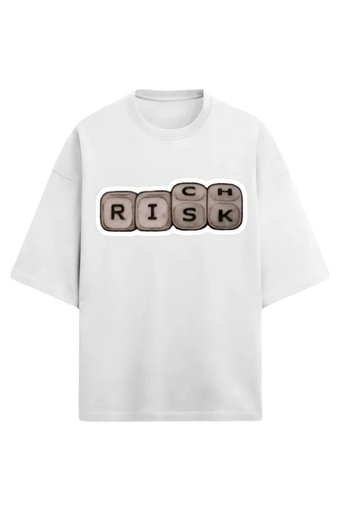 Unisex Terry Oversized T-Shirt_Risk Rich