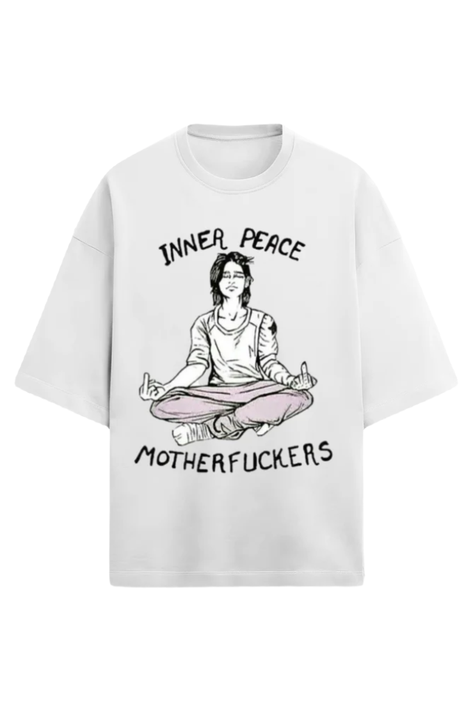 Unisex Terry Oversized T-Shirt_Inner Peace