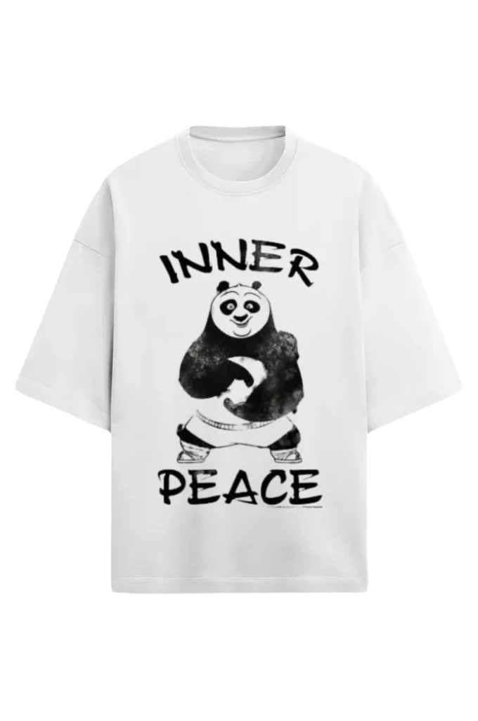 Unisex Terry Oversized T-Shirt_Inner Peace