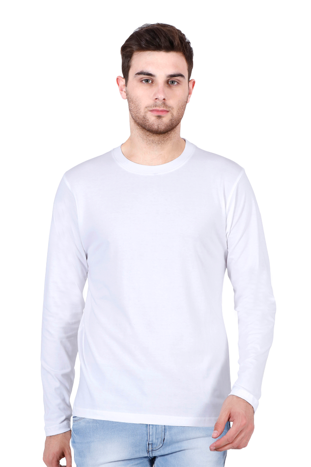 Men's Round Neck Full Sleeve_Plains