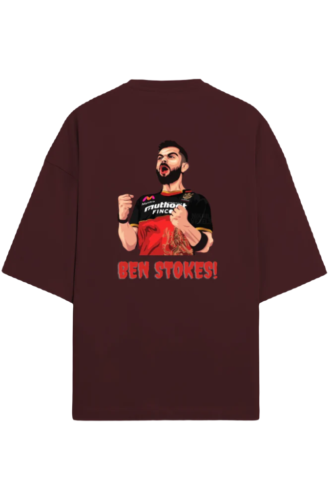 Unisex Oversize Terry T-Shirt_Ben Stokes Meme