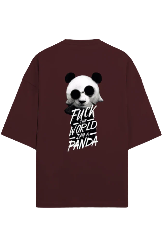 Unisex Terry Oversized T-Shirt_Panda's Life