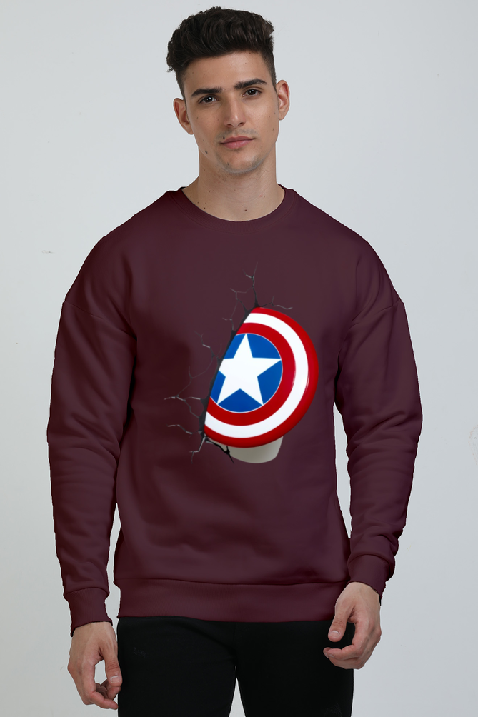 Men's Oversized Sweatshirts_CA Shield