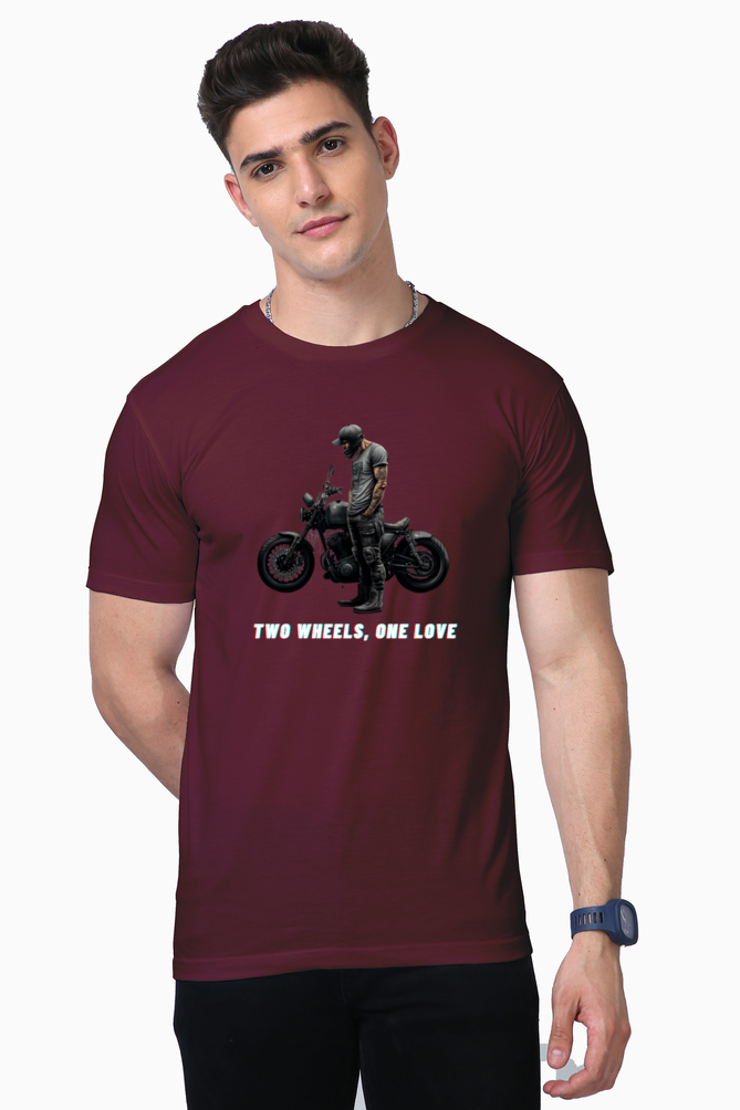 Men Supima T-Shirts_Bike Love_Biking Collection