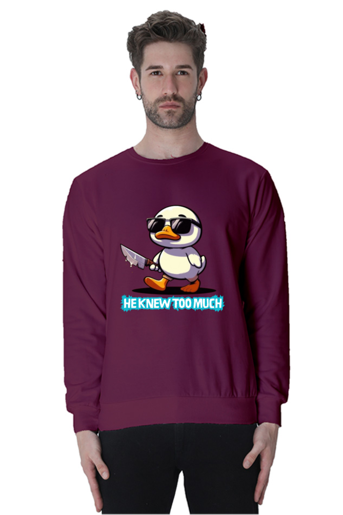 Men's Standard Sweatshirts_Killer Duck