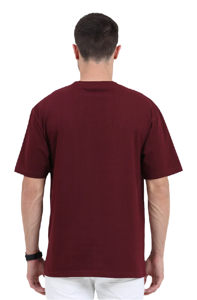 Men's Oversize Half Sleeve T-Shirt_Stay True