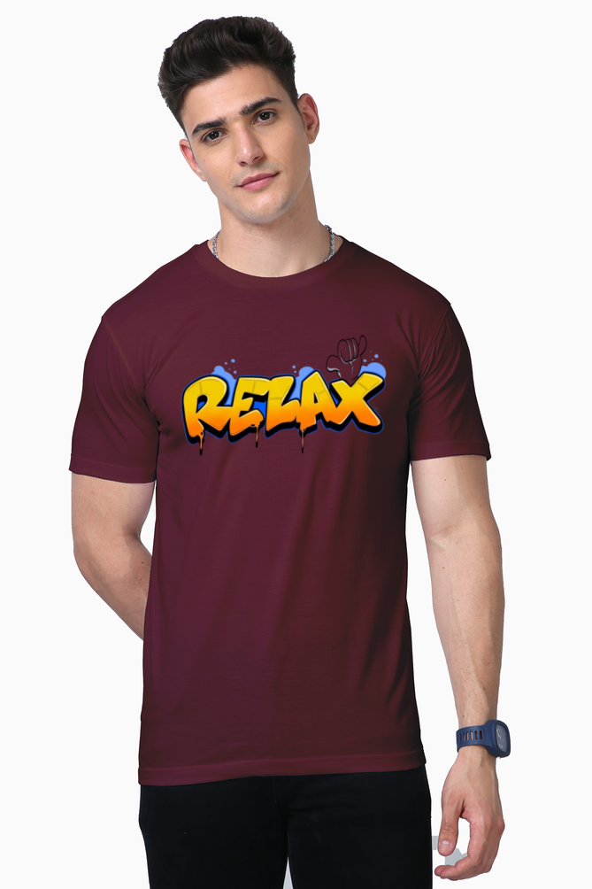 Men's Supima T-Shirts_Relax_Quotes Collection