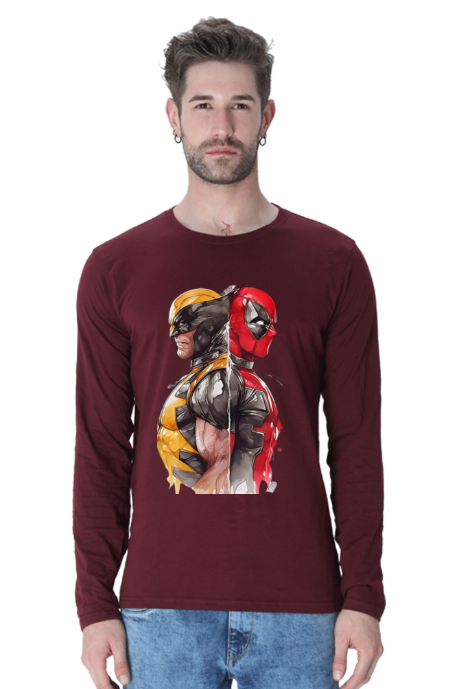 Men's Round Neck Full Sleeve_B2B Wolverine