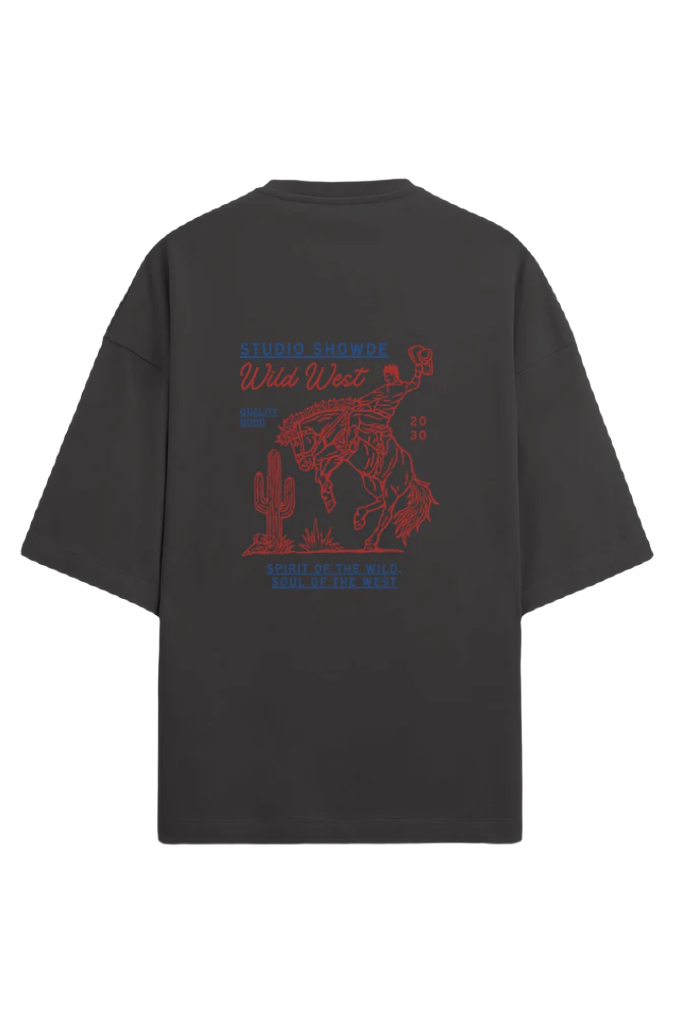 Unisex Oversize Terry T-Shirt_Wild West