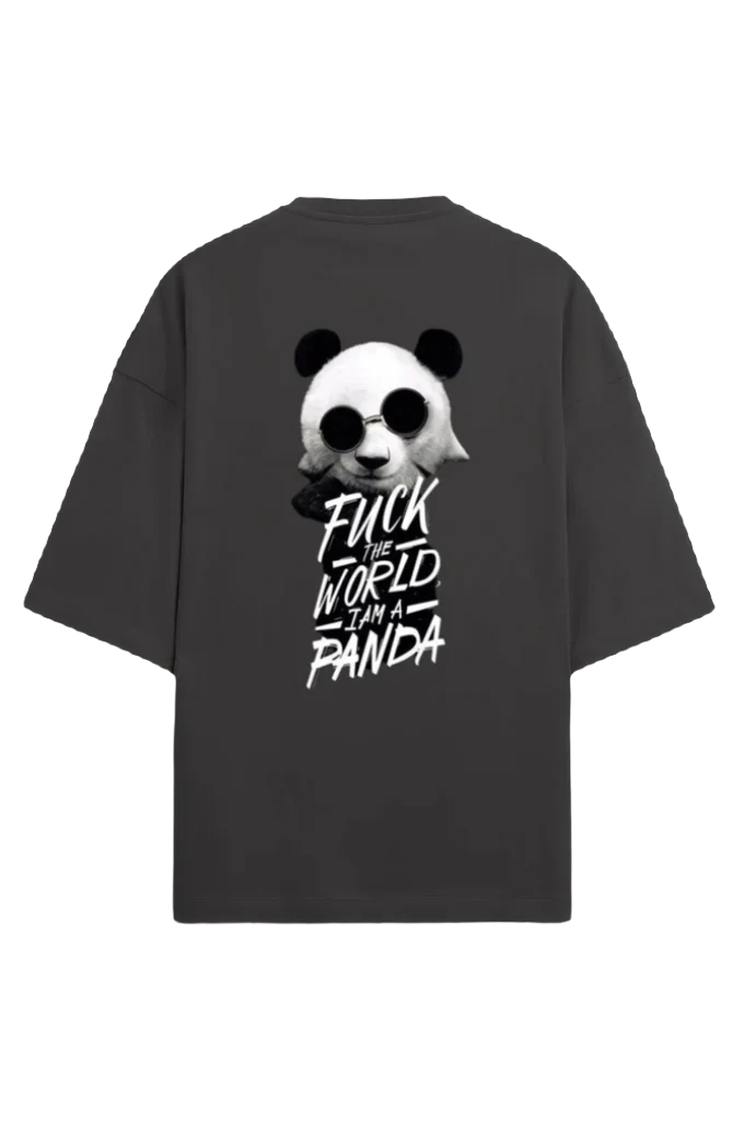 Unisex Terry Oversized T-Shirt_Panda's Life