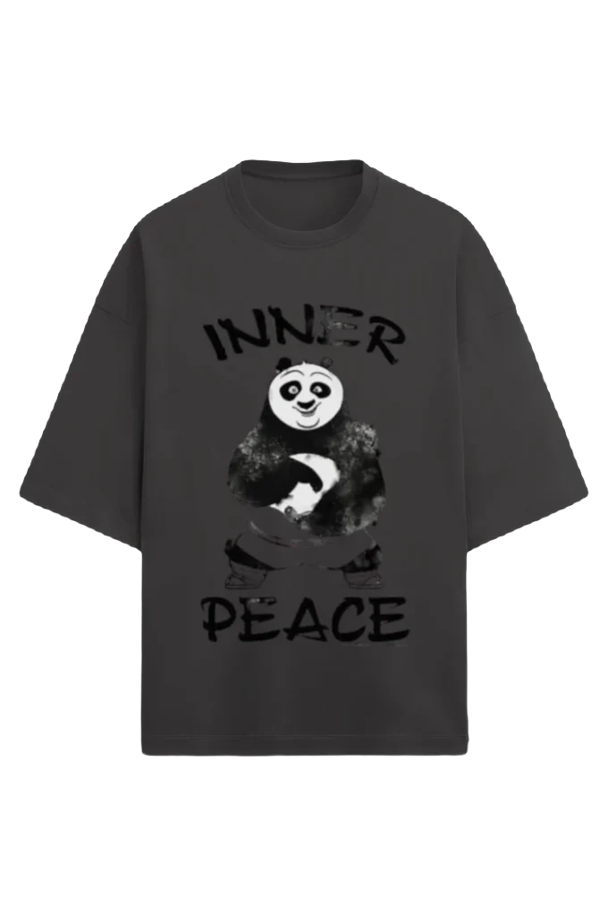 Unisex Terry Oversized T-Shirt_Inner Peace