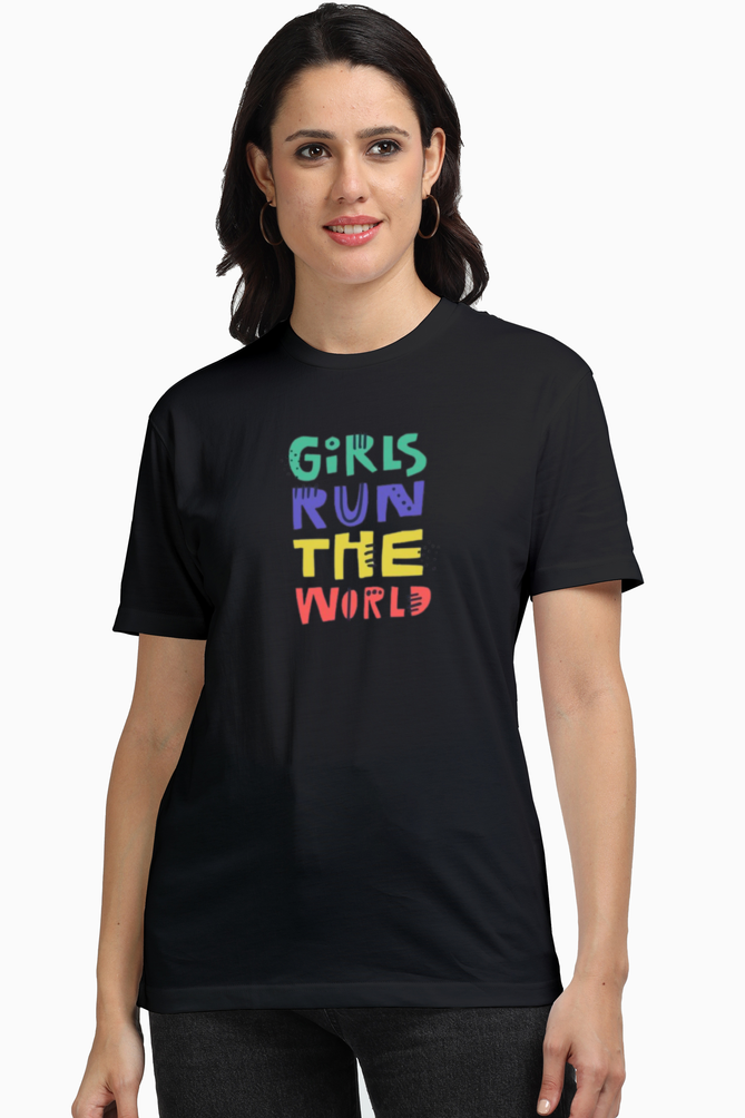 Women Supima T-Shirts_Girl Power_Quotes Collection