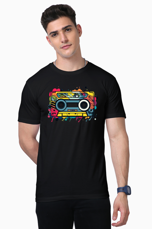 Men's Supima T-Shirts_Cassette__Music Collection