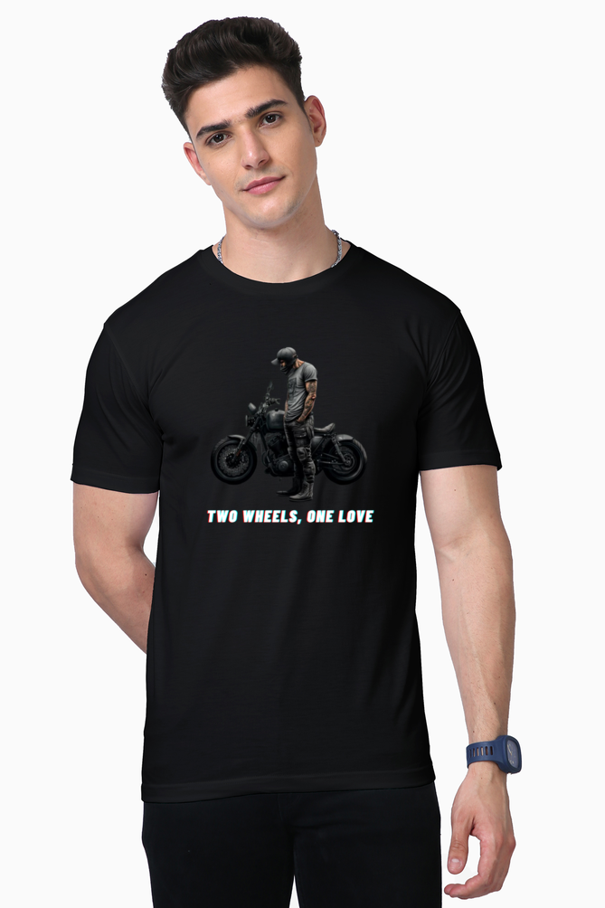 Men Supima T-Shirts_Bike Love_Biking Collection