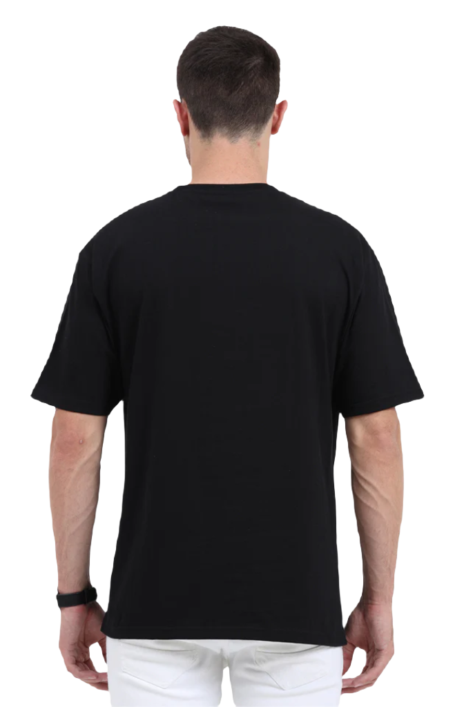 Men's Oversize Half Sleeve T-Shirt_Into The Woods