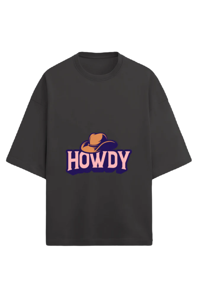 Unisex Oversize Terry T-Shirt_Howdy