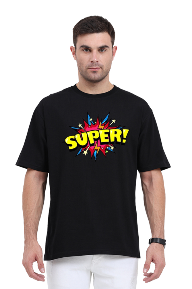 Men's Oversize Half Sleeve T-Shirt_Super