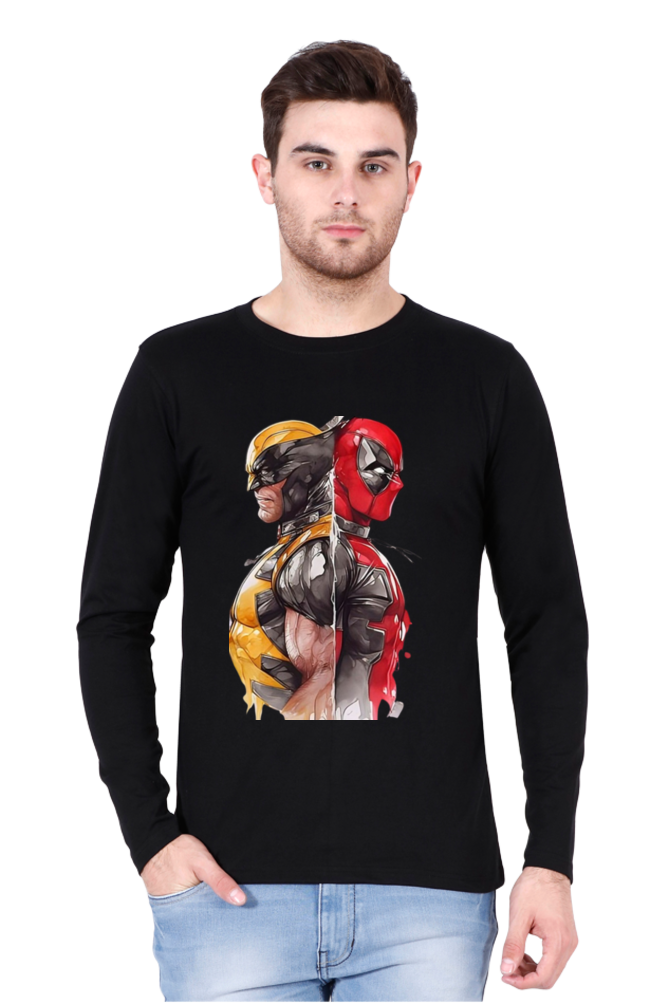 Men's Round Neck Full Sleeve_B2B Wolverine