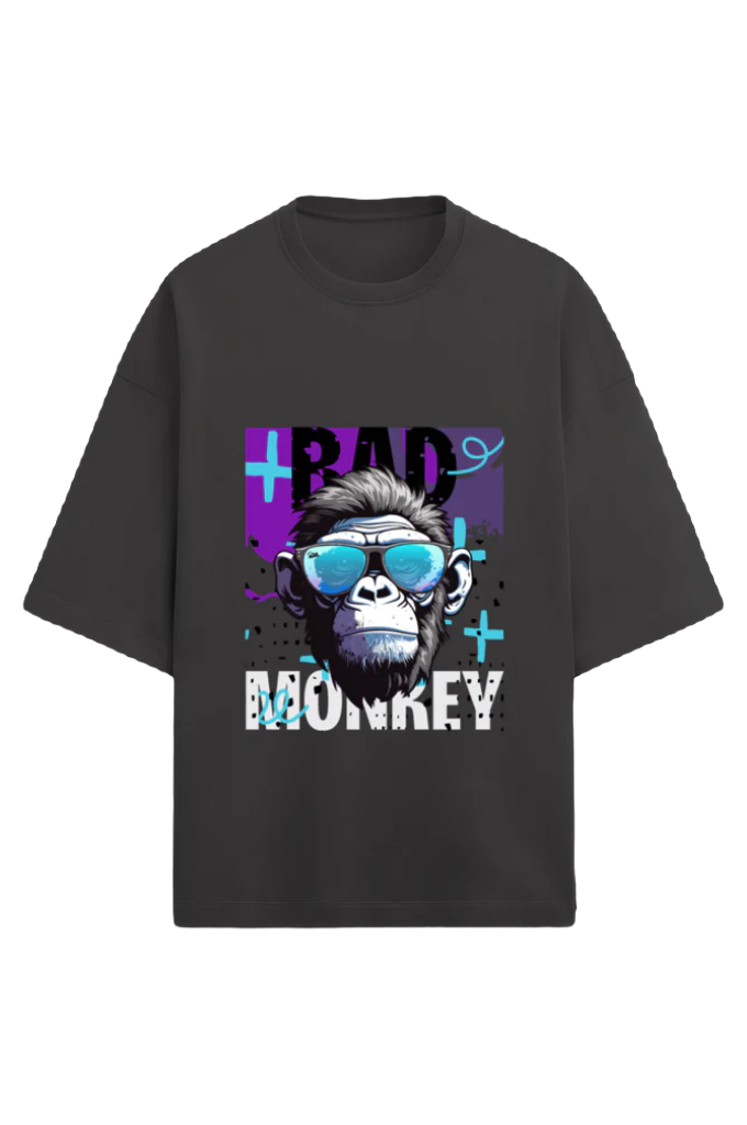 Unisex Oversize Terry T-Shirt_Bad Chimp