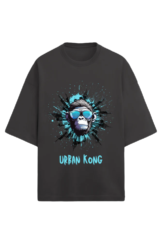 Unisex Oversize Terry T-Shirt_Kong