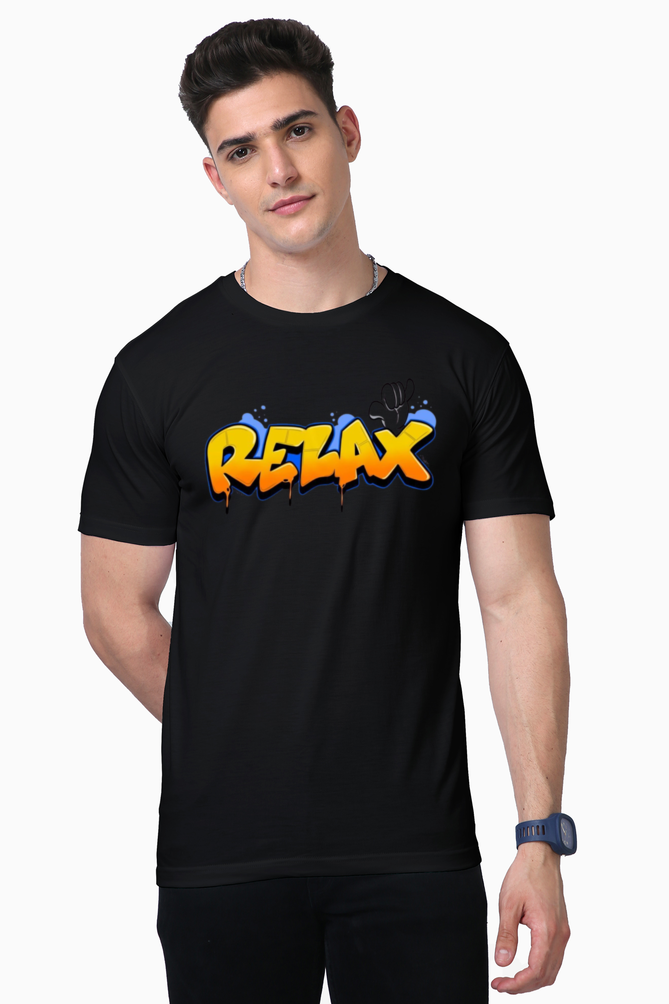 Men's Supima T-Shirts_Relax_Quotes Collection