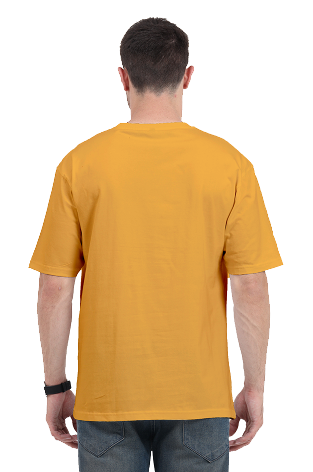 Men's Oversize Half Sleeve T-Shirt_Hiking