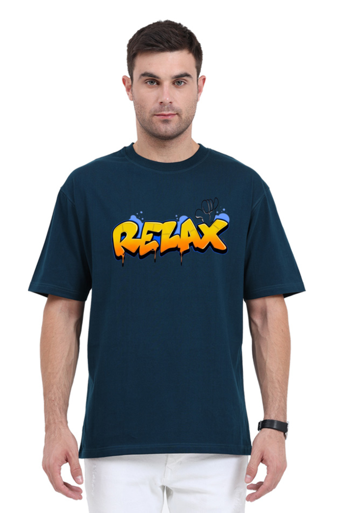 Men's Oversize Half Sleeve T-Shirt_Relax