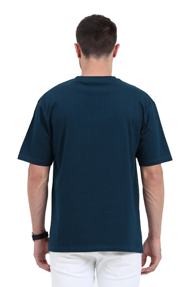 Men's Oversize Half Sleeve T-Shirt_Hiking