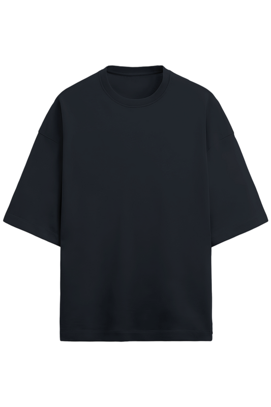 Unisex Oversized Terry T-Shirt_Plain