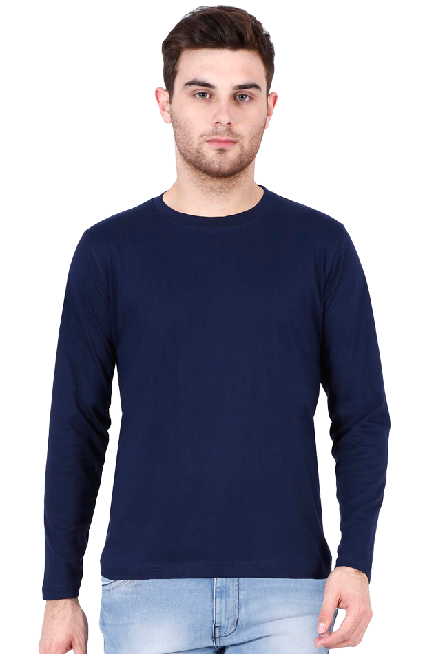 Men's Round Neck Full Sleeve_Plains