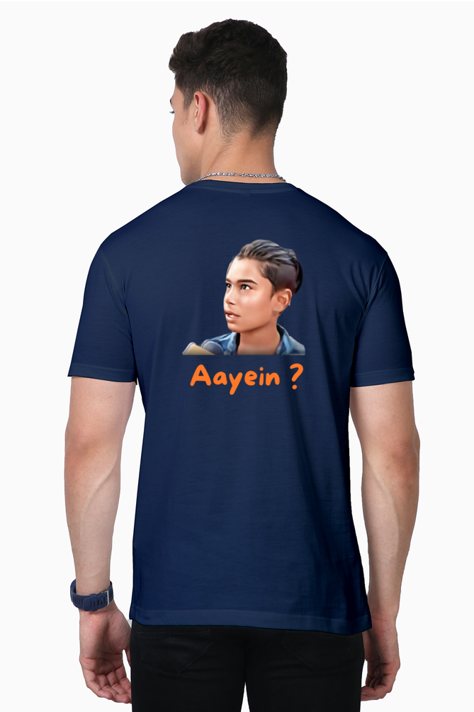 Men's Supima T-Shirts_Aayein Meme_Viral Memes Collection