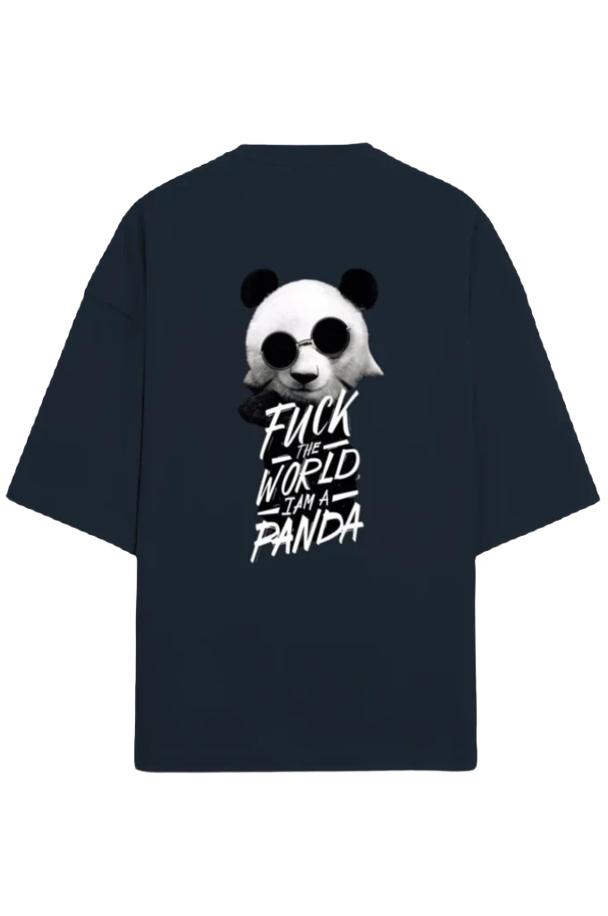 Unisex Terry Oversized T-Shirt_Panda's Life